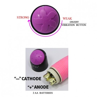 Реалистичный вибратор Baile Pink Vibe фото 6 Реалистичный вибратор Baile Pink Vibe фото 6