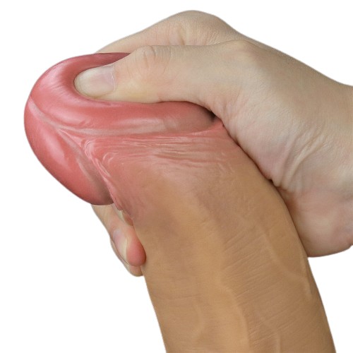 Реалистичный фаллос с высоко посаженной мошонкой Lovetoy Silicone Cock 30 см фото 19 Реалистичный фаллос с высоко посаженной мошонкой Lovetoy Silicone Cock 30 см фото 19