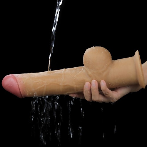 Реалистичный фаллос с высоко посаженной мошонкой Lovetoy Silicone Cock 30 см фото 12 Реалистичный фаллос с высоко посаженной мошонкой Lovetoy Silicone Cock 30 см фото 12