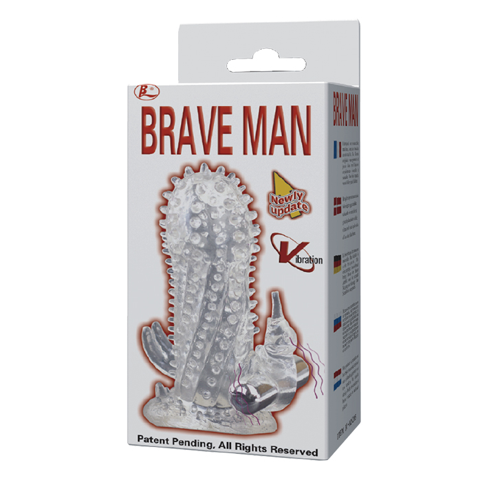 Вибронасадка с стимуляцией клитора Baile Brave man фото 8 Вибронасадка с стимуляцией клитора Baile Brave man фото 8