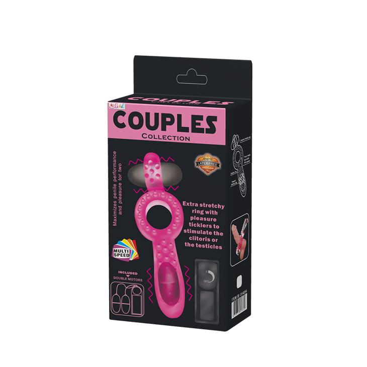 Эрекционное кольцо с двойной вибрацией Baile Couples фото 8 Эрекционное кольцо с двойной вибрацией Baile Couples фото 8
