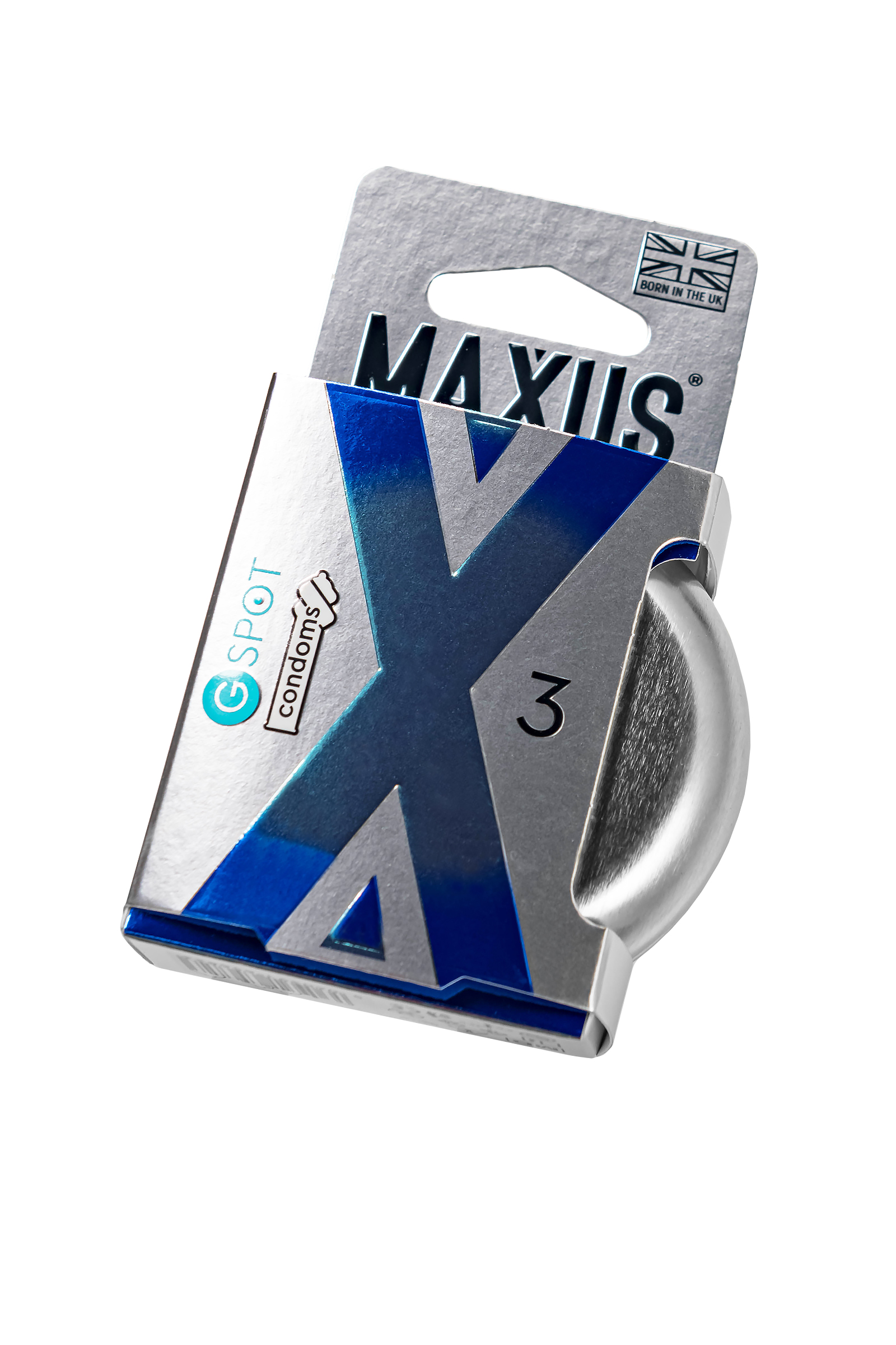 Презервативы Maxus G-Spot формы двойная спираль в железном кейсе (3 шт) фото 4 Презервативы Maxus G-Spot формы двойная спираль в железном кейсе (3 шт) фото 4