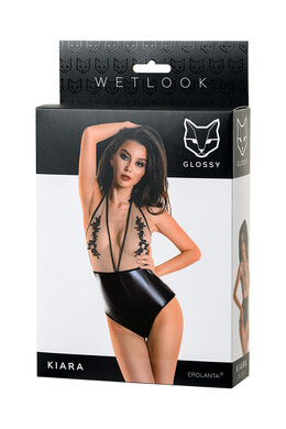 Боди Glossy Kiara из материала Wetlook, M фото 5 Боди Glossy Kiara из материала Wetlook, M фото 5