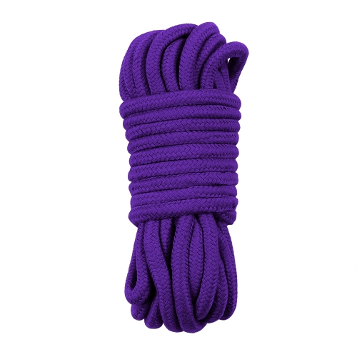 Пурпурная веревка для бондажа Fetish Bondage Rope 10 метров фото 2 Пурпурная веревка для бондажа Fetish Bondage Rope 10 метров фото 2