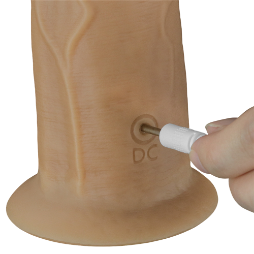 Реалистичный вибратор с ротацией Dual Layered Silicone Rotator 21 см фото 3 Реалистичный вибратор с ротацией Dual Layered Silicone Rotator 21 см фото 3