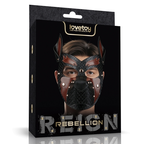 Маска из искусственной кожи Rebellion Reign Howl Pup Маска из искусственной кожи Rebellion Reign Howl Pup