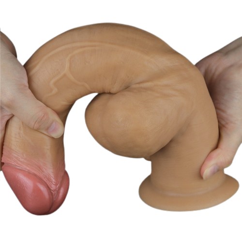 Реалистичный фаллос с высоко посаженной мошонкой Lovetoy Silicone Cock 30 см фото 14 Реалистичный фаллос с высоко посаженной мошонкой Lovetoy Silicone Cock 30 см фото 14