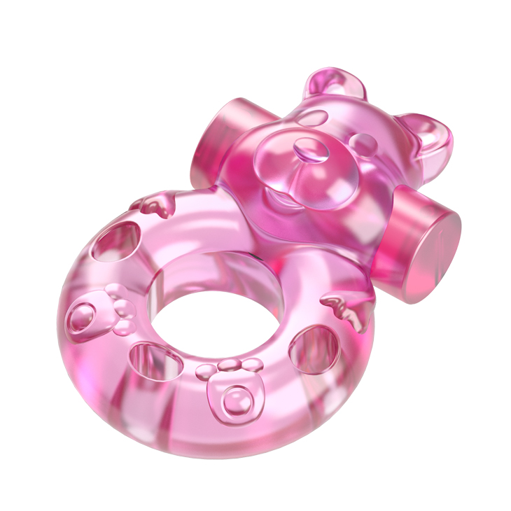 Эрекционное кольцо с вибрацией Baile Pink Dog-Head фото 2 Эрекционное кольцо с вибрацией Baile Pink Dog-Head фото 2