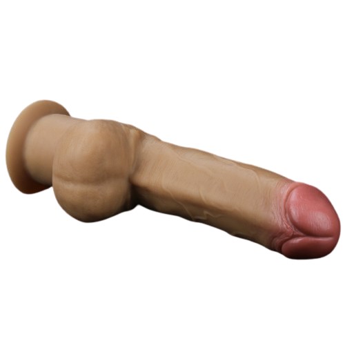 Реалистичный фаллос с высоко посаженной мошонкой Lovetoy Silicone Cock 30 см фото 6 Реалистичный фаллос с высоко посаженной мошонкой Lovetoy Silicone Cock 30 см фото 6
