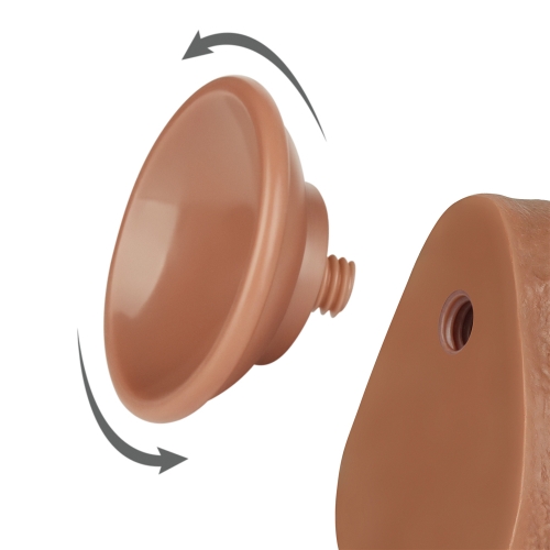 Реалистичный фаллоимитатор на присоске Sliding Skin Dual Layer Dong 20 см фото 4 Реалистичный фаллоимитатор на присоске Sliding Skin Dual Layer Dong 20 см фото 4