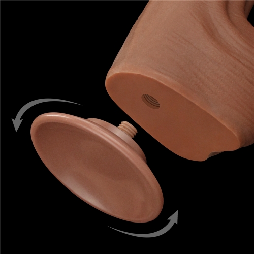 Реалистичный фаллоимитатор на присоске Sliding Skin Dual Layer Dong 29 см фото 5 Реалистичный фаллоимитатор на присоске Sliding Skin Dual Layer Dong 29 см фото 5