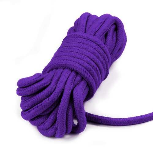 Пурпурная веревка для бондажа Fetish Bondage Rope 10 метров фото 3 Пурпурная веревка для бондажа Fetish Bondage Rope 10 метров фото 3