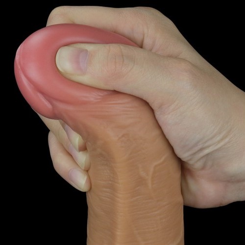 Реалистичный вибратор с ротацией Dual Layered Silicone Rotator 25 см фото 9 Реалистичный вибратор с ротацией Dual Layered Silicone Rotator 25 см фото 9