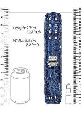 Джинсовые наножники голубые Roughend Denim Style фото 4 Джинсовые наножники голубые Roughend Denim Style фото 4