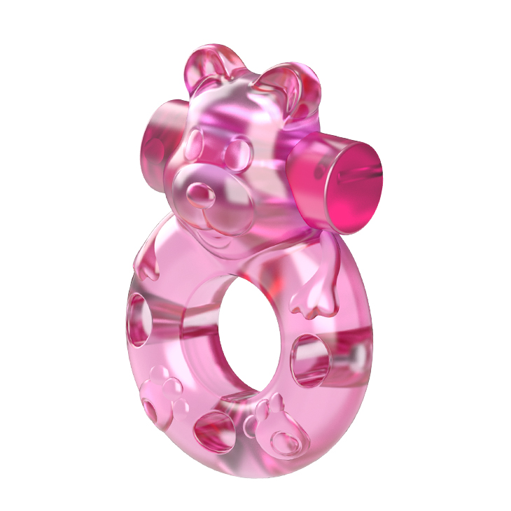Эрекционное кольцо с вибрацией Baile Pink Dog-Head фото 4 Эрекционное кольцо с вибрацией Baile Pink Dog-Head фото 4