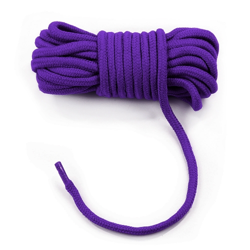 Пурпурная веревка для бондажа Fetish Bondage Rope 10 метров фото 4 Пурпурная веревка для бондажа Fetish Bondage Rope 10 метров фото 4