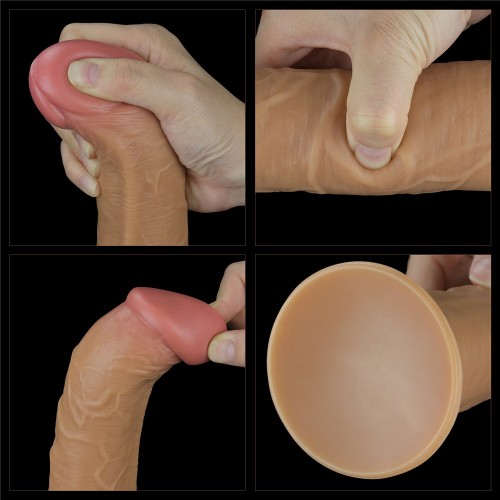Реалистичный вибратор с ротацией Dual Layered Silicone Rotator 25 см фото 11 Реалистичный вибратор с ротацией Dual Layered Silicone Rotator 25 см фото 11