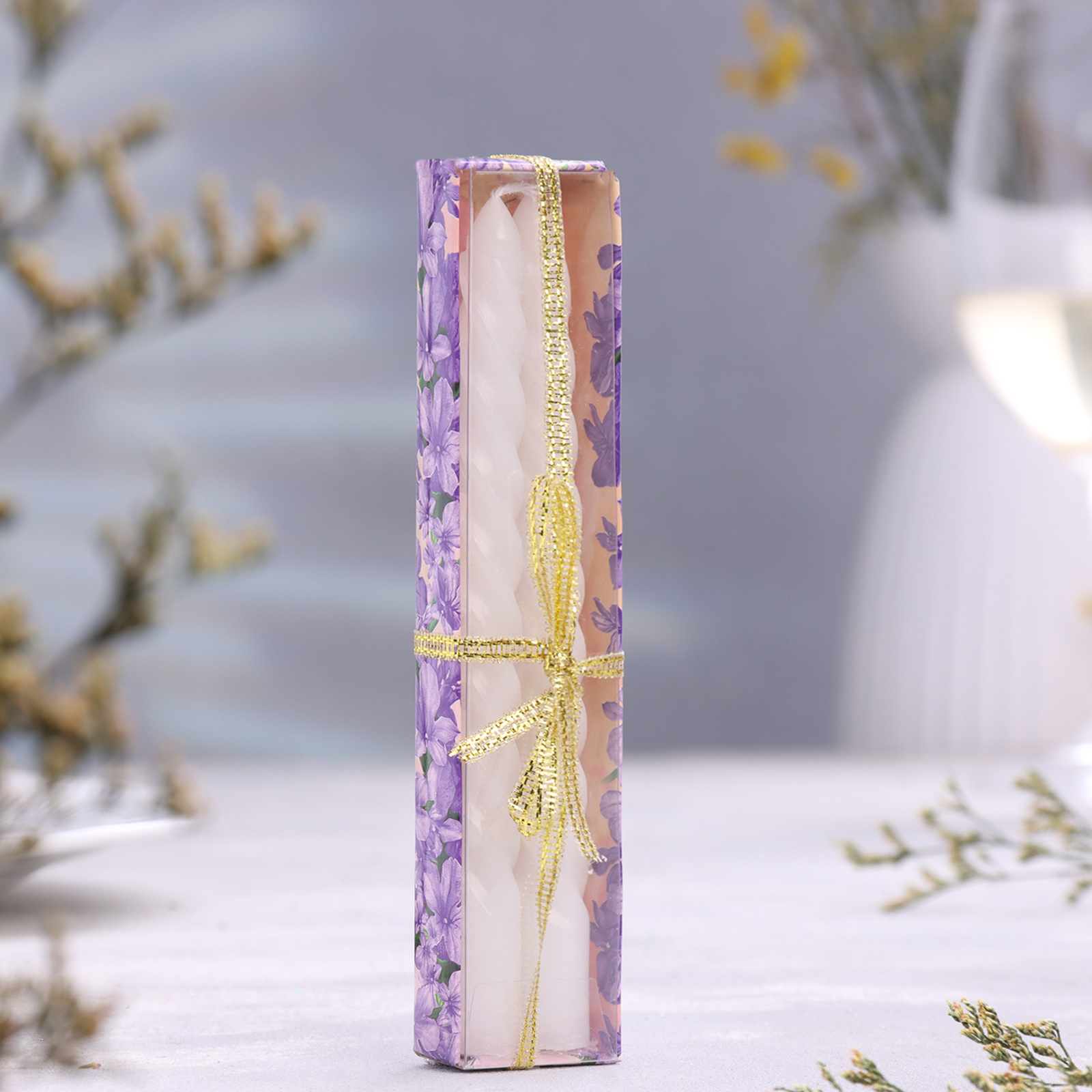 Набор свечей витых с ароматом ванили (2 шт) фото 2 Набор свечей витых с ароматом ванили (2 шт) фото 2