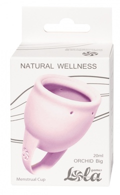 Менструальная чаша лавандовая Natural Wellness Tulip (20 мл) фото 2 Менструальная чаша лавандовая Natural Wellness Tulip (20 мл) фото 2