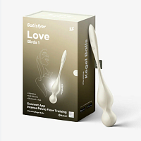 Виброшарики белые  Love Birds 1 Satisfyer 