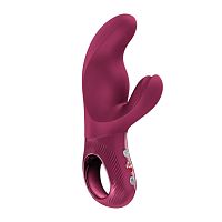 Мини вибратор-кролик для точки G Fun Factory Miss Bi бордовый