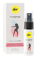 Возбуждающий женский спрей Pjur Myspray (20 мл)