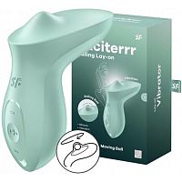 Клиторальный вибростимулятор мятный Exciterrr Satisfyer 