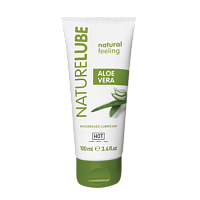 Гель-смазка на водной основе с Алоэ Вера Hot Glide naturlube (100 мл)