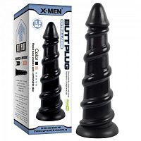 Фаллоимитатор с рельефным рисунком X-Men Butt Plug 30 см