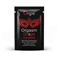 Возбуждающий гель для клитора ORGIE Orgasm Drops Kissable 1 мл