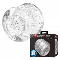 Нереалистичный мастурбатор Pretty Love Crystal