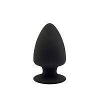 Анальная втулка черная SILEXD Plug Model 1, размер XS