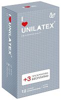 Презервативы с точечной поверхностью Unilatex Dotted (15 шт)