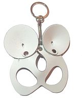 Брелок из экокожи Mouse белый Erotoys, Ero-159w