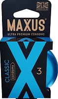 Презервативы MAXUS Классические в железном кейсе № 3