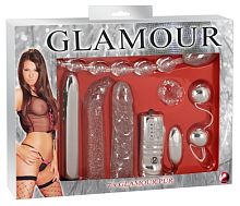 Эротический набор секс игрушек Glamour