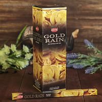 Благовония HEM "Gold Rain" (8 палочек)