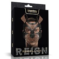 Маска из искусственной кожи Rebellion Reign Classic Pup