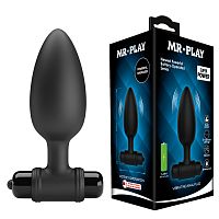Анальная пробка с вибрацией MR PLAY