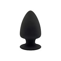 Анальная втулка черная SILEXD Plug Model 1, размер S