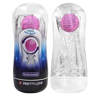 Нереалистичный мастурбатор Pretty Love 360°