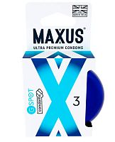 Презервативы Maxus G-Spot формы двойная спираль в железном кейсе (3 шт)