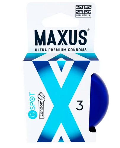 Презервативы Maxus G-Spot формы двойная спираль в железном кейсе (3 шт) Презервативы Maxus G-Spot формы двойная спираль в железном кейсе (3 шт)