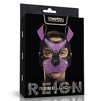 Маска из искусственной кожи Rebellion Reign Wicked Pup