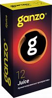 Ароматизированные презервативы Ganzo Juice (12 шт)