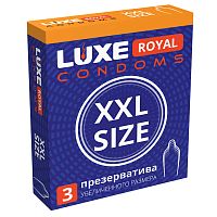 Увеличенные презервативы LUXE ROYAL XXL 3шт