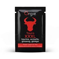 Возбуждающий крем для мужчин с эффектом вибрации ORGIE Touro XXXL 1 мл