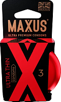Maxus Ultra thin Презервативы ультратонкие X-edition №3