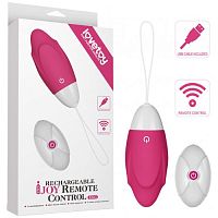 Рельефное виброяйцо с пультом дистанционного управления Ijoy Wireless Remote Control Rechargeable Egg