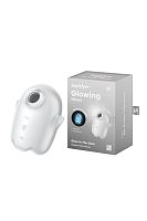 Вакуум-волновой бесконтактный стимулятор клитора белый Glowing Ghost Satisfyer 